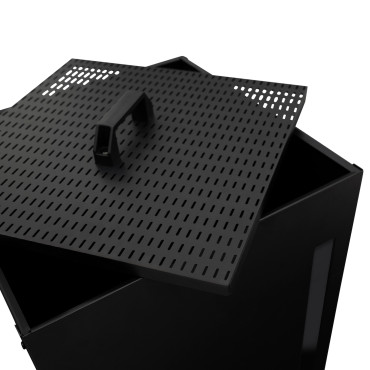 Réservoir à granules et pellets noir 45kg
