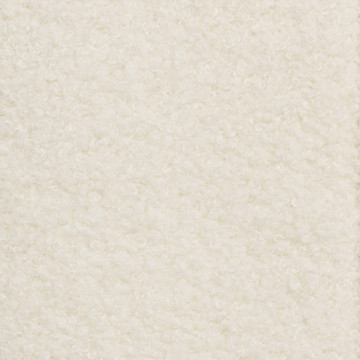 Lit coffre Louise en bouclette avec sommier et tête de lit arrondie 140x190cm