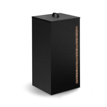 Réservoir à granules et pellets noir 30kg