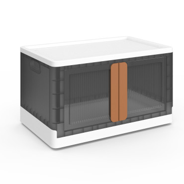 Boîte de rangement empilable 72L