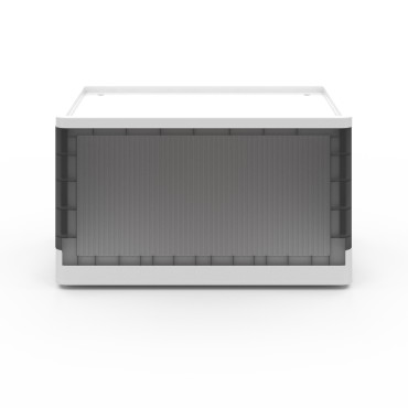 Boîtes de rangement empilables 72L - lot de 2
