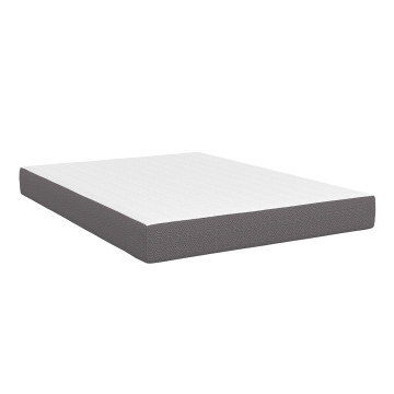 Matelas mémoire de forme épaisseur 20cm blanc et gris 140x190cm