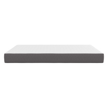 Matelas mémoire de forme épaisseur 20cm blanc et gris 140x190cm