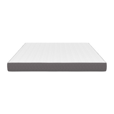 Matelas mémoire de forme épaisseur 16cm blanc et gris 160x200cm