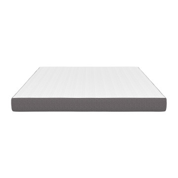 Matelas mémoire de forme épaisseur 16cm blanc et gris 160x200cm