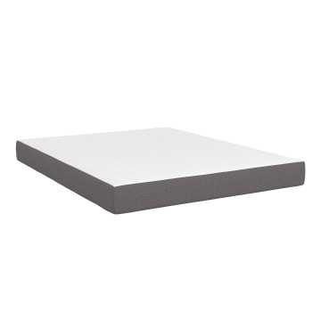 Matelas mémoire de forme épaisseur 20cm blanc et gris 160x200cm