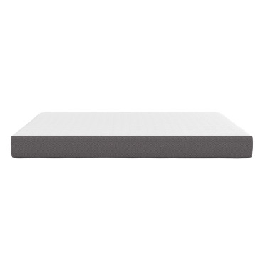 Matelas mémoire de forme épaisseur 20cm blanc et gris 160x200cm