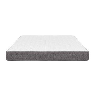 Matelas mémoire de forme épaisseur 20cm blanc et gris 160x200cm