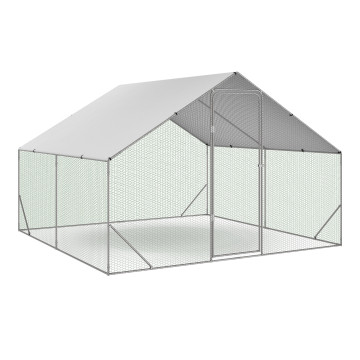 Enclos grillagé pour poules 9m² - 3x3m