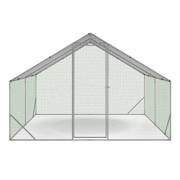 Enclos grillagé pour poules 9m² - 3x3m