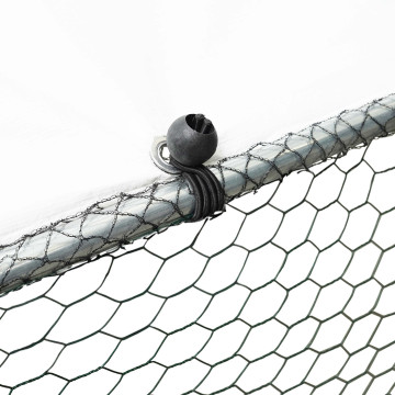 Enclos grillagé pour poules 24m² - 3x8m