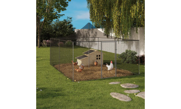 Volière grillagée 12m² - 3x4m