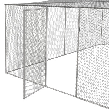 Volière grillagée 12m² - 3x4m