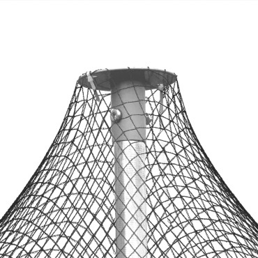 Volière grillagée 12m² - 3x4m