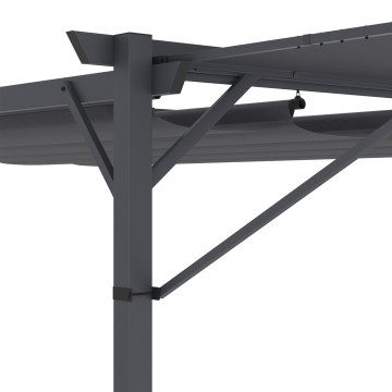 Auvent inclinable pour pergolas Marina 2,5x1,5m