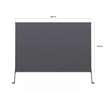 Auvent inclinable pour pergolas Marina 2,5x1,5m