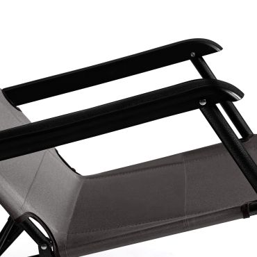 Fauteuils de jardin Relax double position - lot de 2