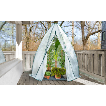 Serre d'hivernage Teepee 160x160x180cm