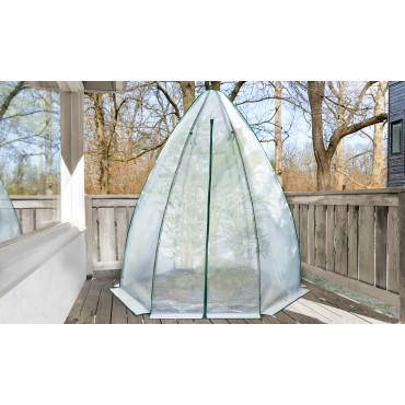 Serre d'hivernage Teepee 160x160x180cm