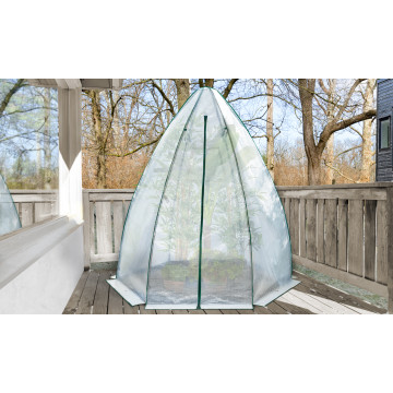 Serre d'hivernage Teepee 160x160x180cm