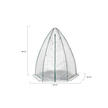 Serre d'hivernage Teepee 160x160x180cm