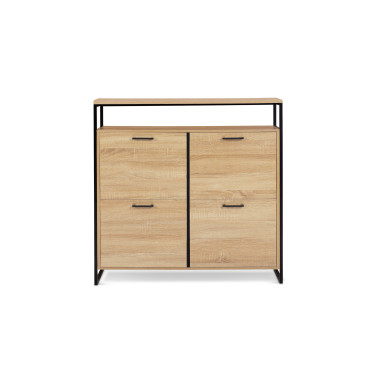 Meuble chaussures Alan 4 portes - 20 paires