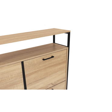 Meuble chaussures Alan 4 portes - 20 paires