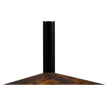 Etagère en acier 5 niveaux spéciale charges lourdes effet bois vieilli - 650kg