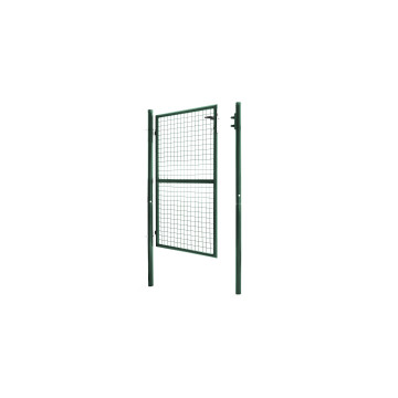 Portillon en acier vert 150x100cm