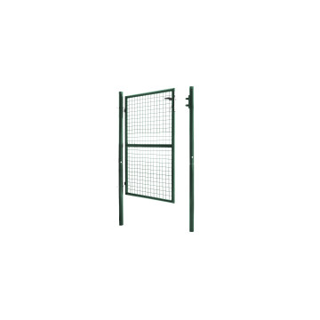 Portillon acier vert 125x100cm