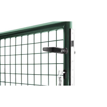 Portillon acier vert 125x100cm