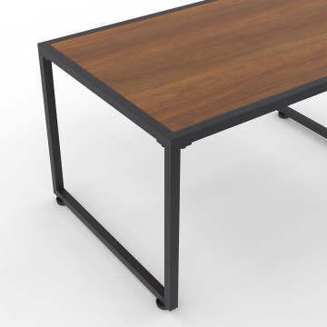 Salon de jardin d'angle Ozéa 8 places gris et cordage