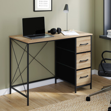 Bureau Iris 3 tiroirs