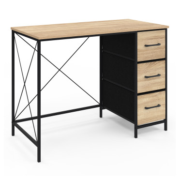 Bureau Iris 3 tiroirs