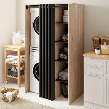 Meuble buanderie double machines à laver