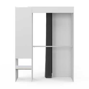 Dressing Justine d'angle 230cm blanc