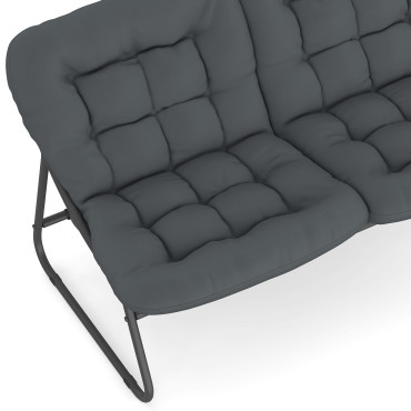 Salon de jardin Ariane 4 places gris