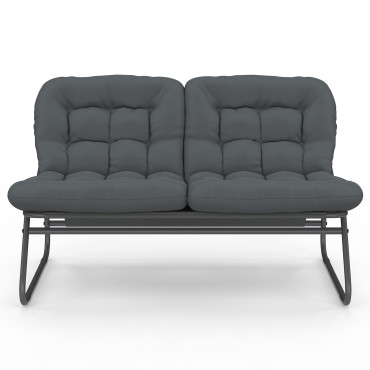 Salon de jardin Ariane 4 places gris