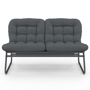 Salon de jardin Ariane 4 places gris