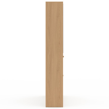 Vestiaire d'entrée Faustine avec placard et miroir