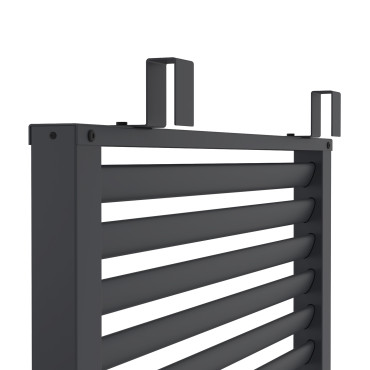 Persiennes pour pergola Marina et bioclimatiques grises - lot de 2