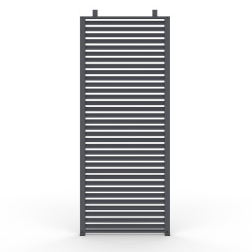 Persiennes pour pergola Marina et bioclimatiques grises - lot de 2