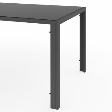 Ensemble repas Delma 8 places gris