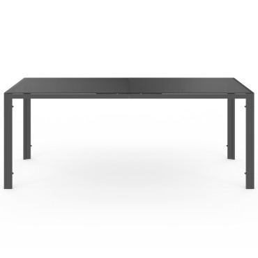 Ensemble repas Delma 8 places gris