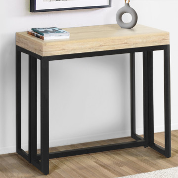 Console-table à manger extensible Memphis bois 235cm