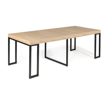 Console-table à manger extensible Memphis bois 235cm