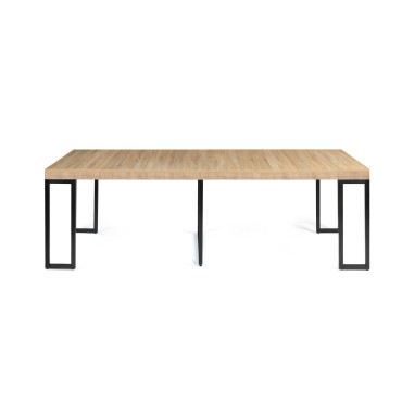 Console-table à manger extensible Memphis bois 235cm