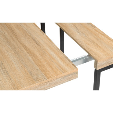 Console-table à manger extensible Memphis bois 235cm