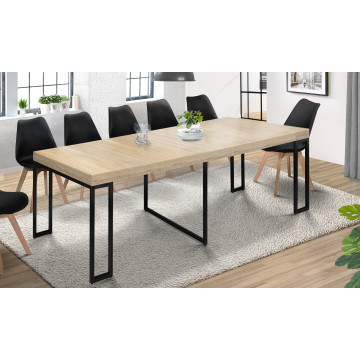 Console-table à manger extensible Memphis bois 300cm