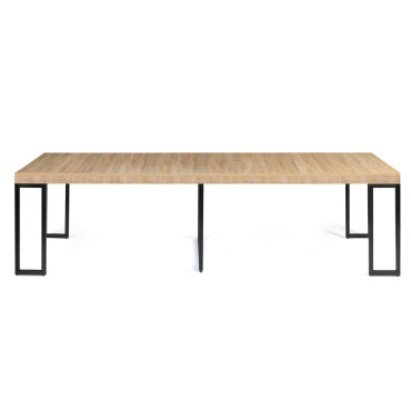 Console-table à manger extensible Memphis bois 300cm